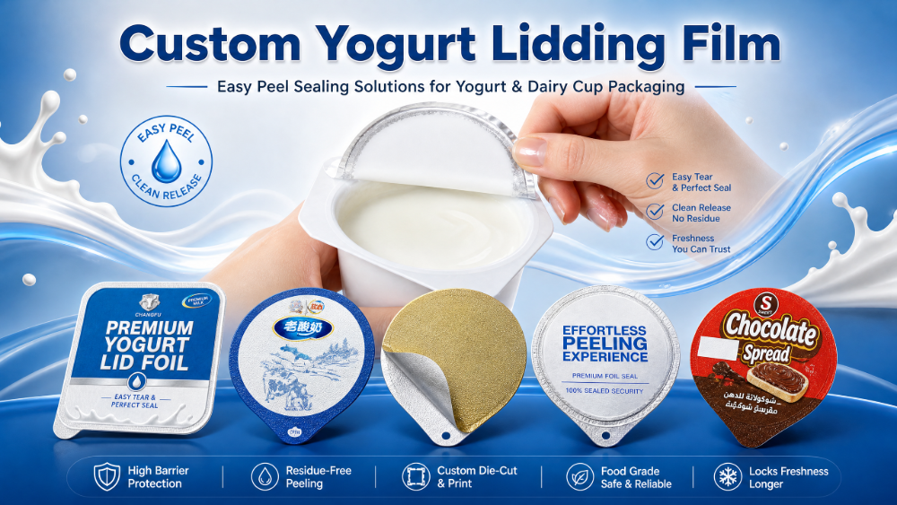 yogurt lidding film
