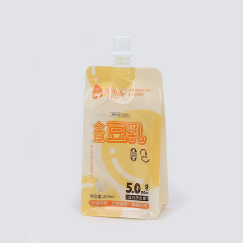 Liquid packaging Heat resistance High barrier Eight-side-seal spout pouches: Innovative packaging design to enhance user experience