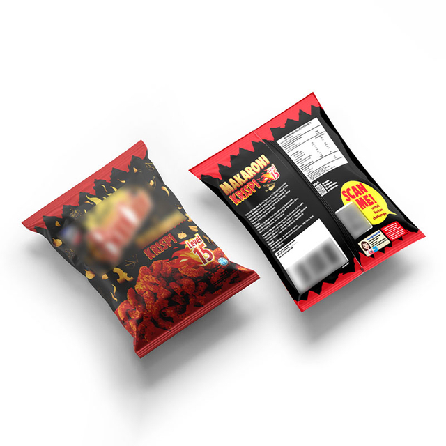 High Barrier Lightweight Potato Chips Packaging - Keeps Crisp, Re-seals Easily