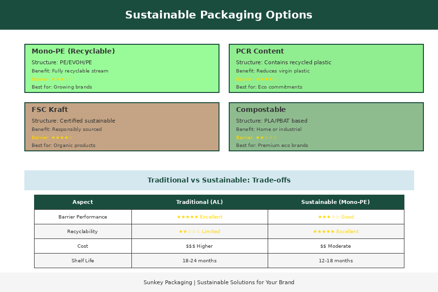 Flat Bottom Bag Materials Guide