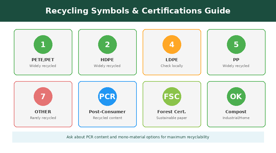 Eco-Friendly Flat Bottom Bags